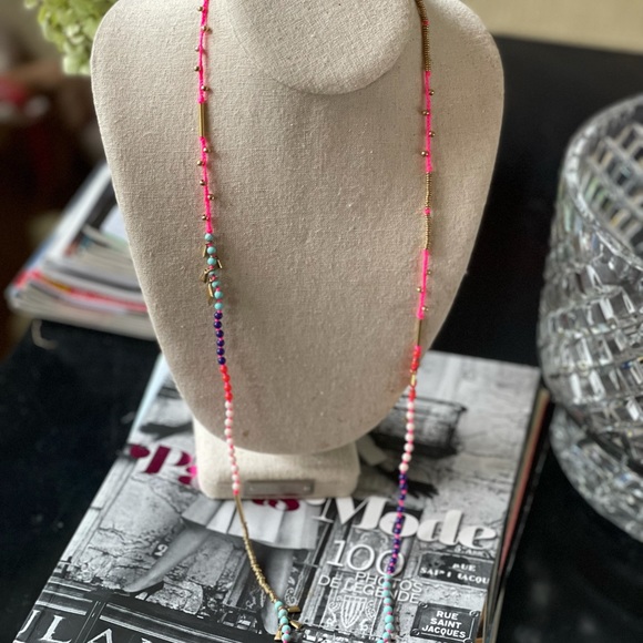 Versatile Hot Pink Renegade Necklace/Bracelet - Picture 5 of 5